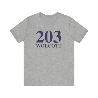 203 Wolcott Unisex Jersey Short Sleeve T-Shirt