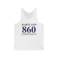 Hartland 860 Connecticut Unisex Jersey Tank Top