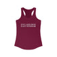 Just a kid from East Windsor Women's Ideal Racerback Tank Top