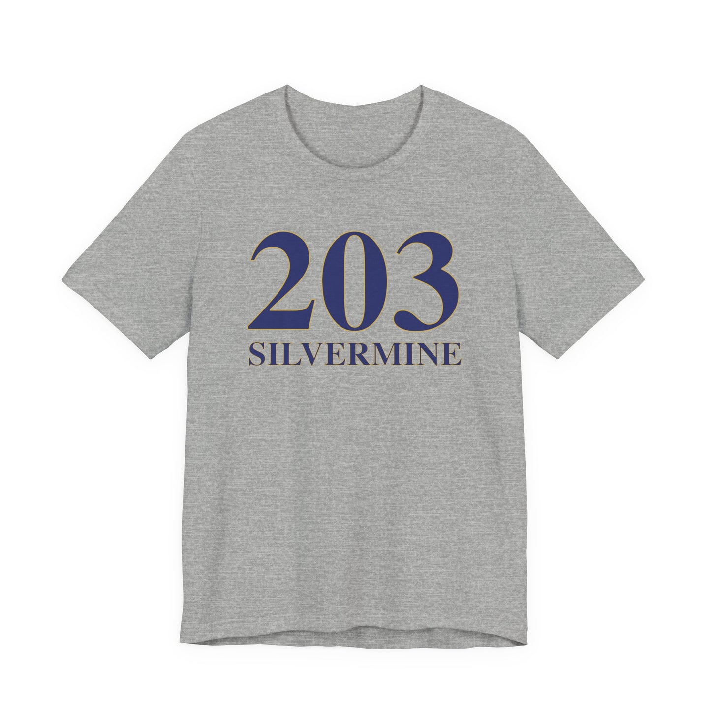 203 Silvermine Unisex Jersey Short Sleeve T-Shirt