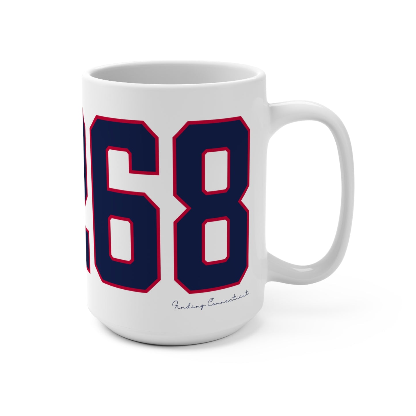 06268 Storrs Connecticut Zip Code Mug 15oz