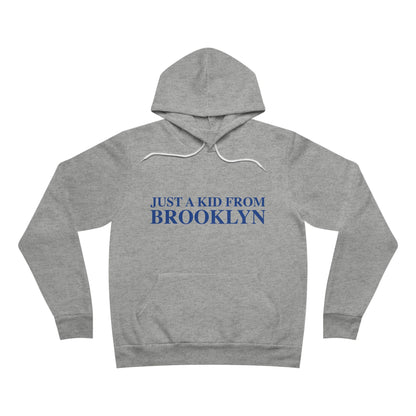 Just a kid from Brooklyn Unisex Sponge Fleece Pullover Hoodie
