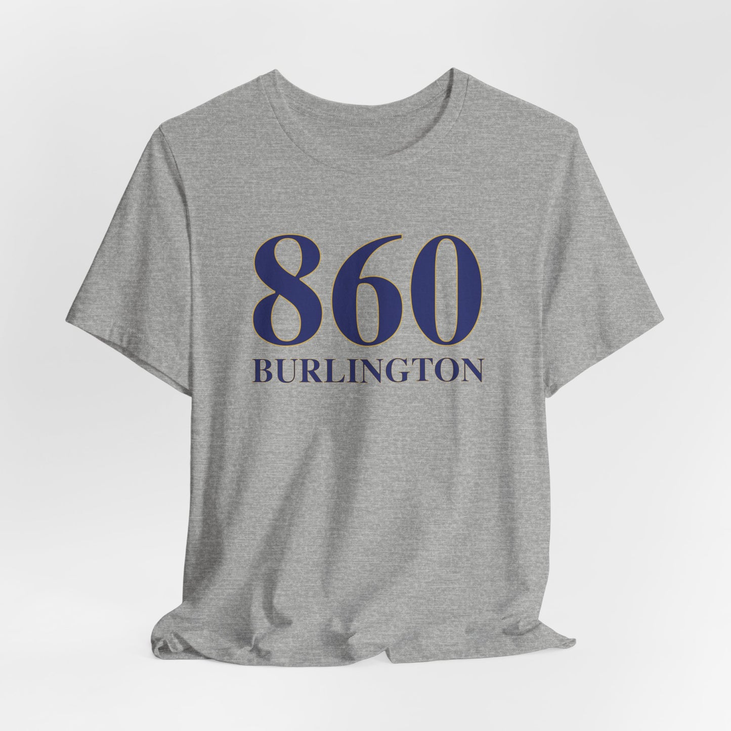 860 Burlington Unisex Jersey Short Sleeve T-Shirt