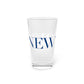 41 Tilt Newtown Pint Glass, 16oz