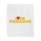 Love Redding Velveteen Plush Blanket