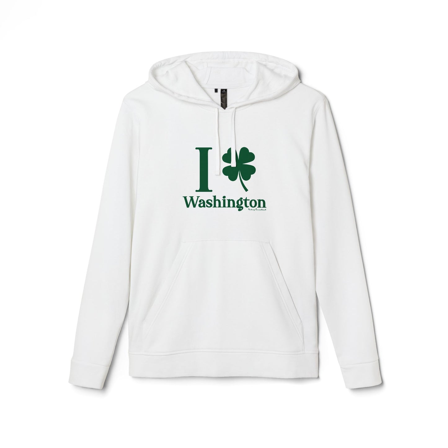 I Clover Washington adidas Unisex Fleece Hoodie
