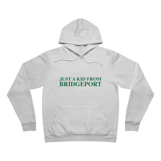 Just a kid from Bridgeport  Unisex Sponge Fleece Pullover Hoodie