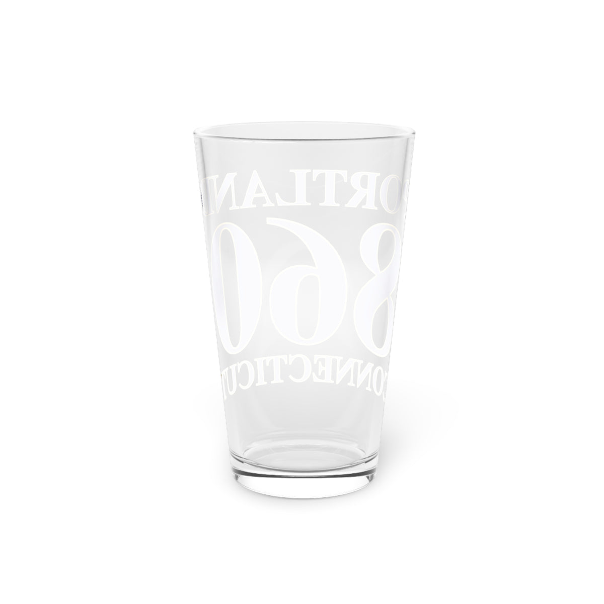 Portland 860 Connecticut Pint Glass, 16oz