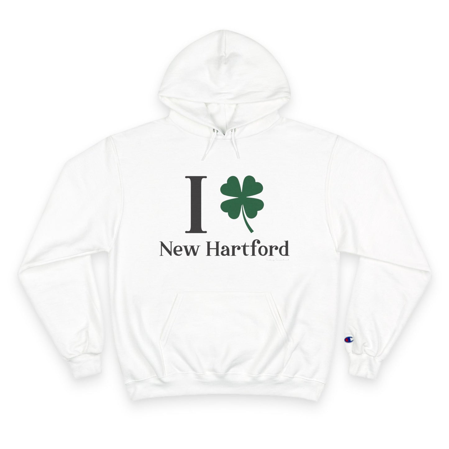 I Clover New Hartford Champion Hoodie