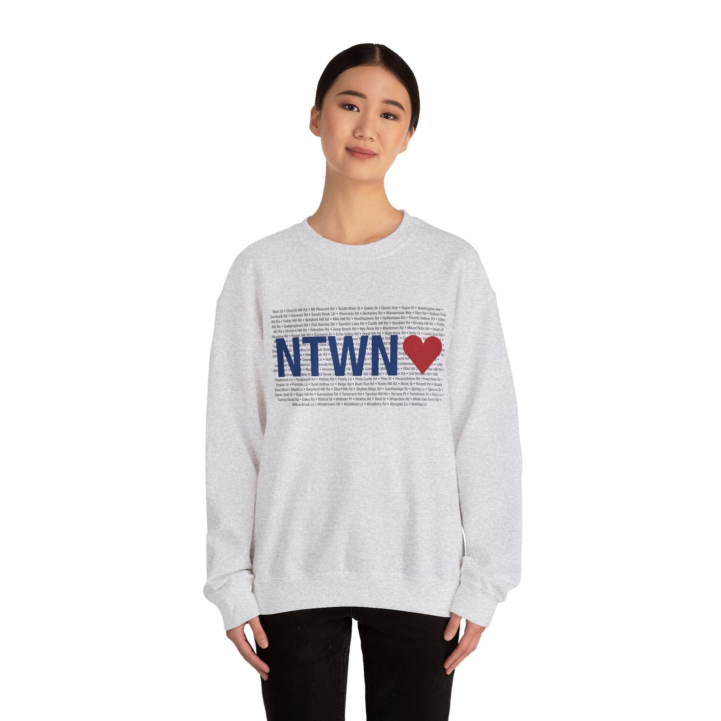 Newtown Love Unisex Heavy Blend™ Crewneck Sweatshirt