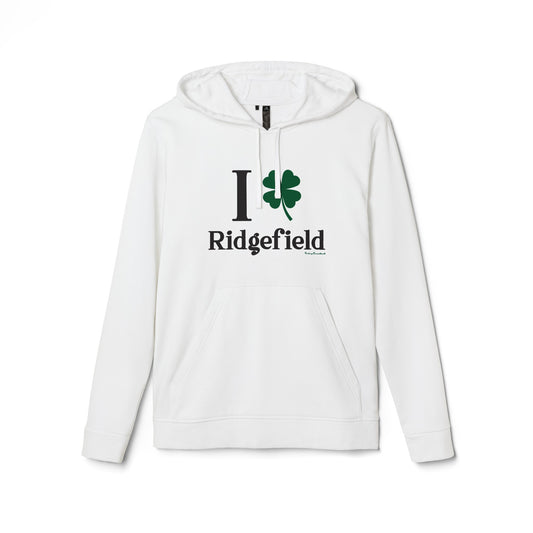 I Clover Ridgefield adidas® Unisex Fleece Hoodie