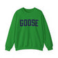 Goose Zip Code  Blue & Purple Unisex Heavy Blend™ Crewneck Sweatshirt