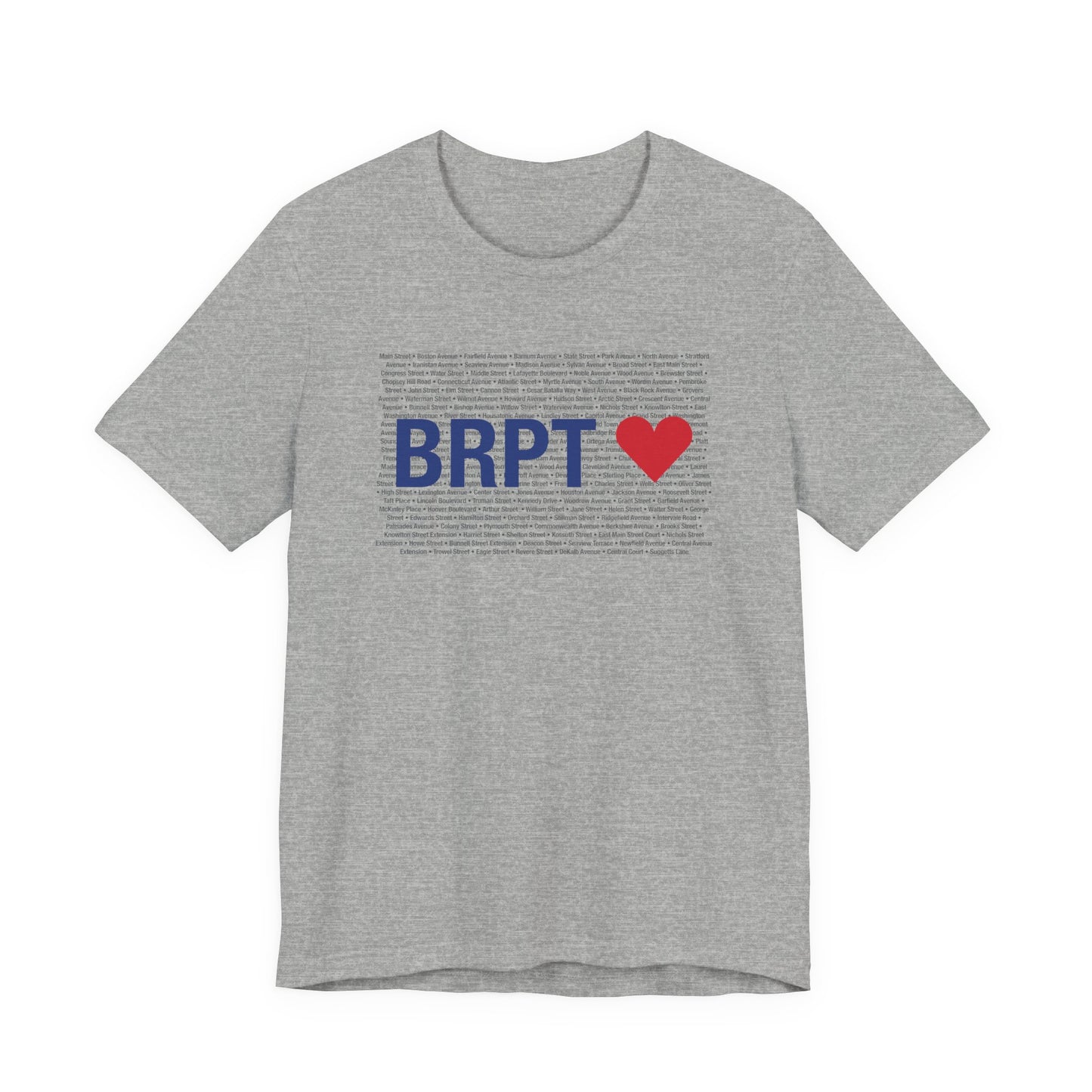 Bridgeport Love Unisex Jersey Short Sleeve T-Shirt