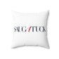 41 Tilt Saugatuck Spun Polyester Square Pillow