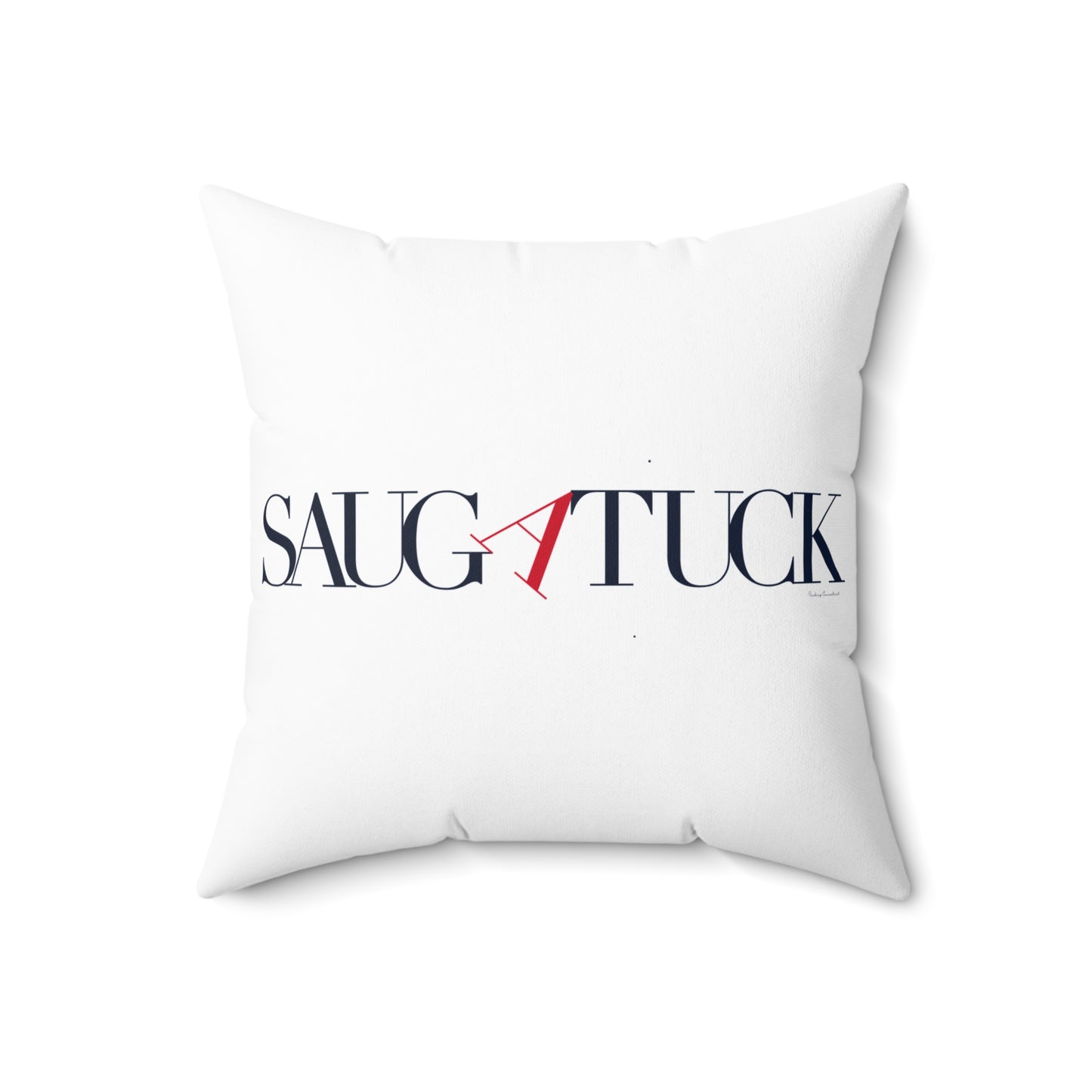 41 Tilt Saugatuck Spun Polyester Square Pillow