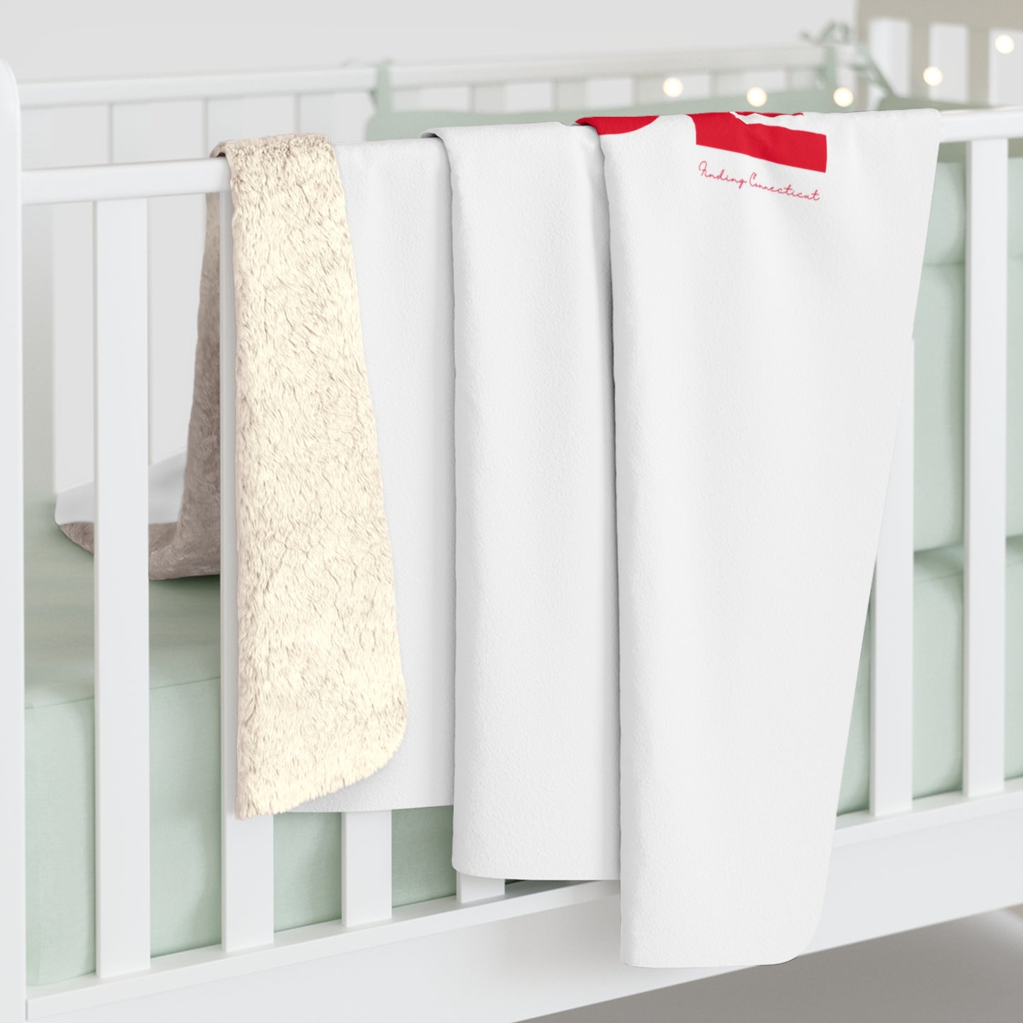 Love Monroe Sherpa Fleece Blanket