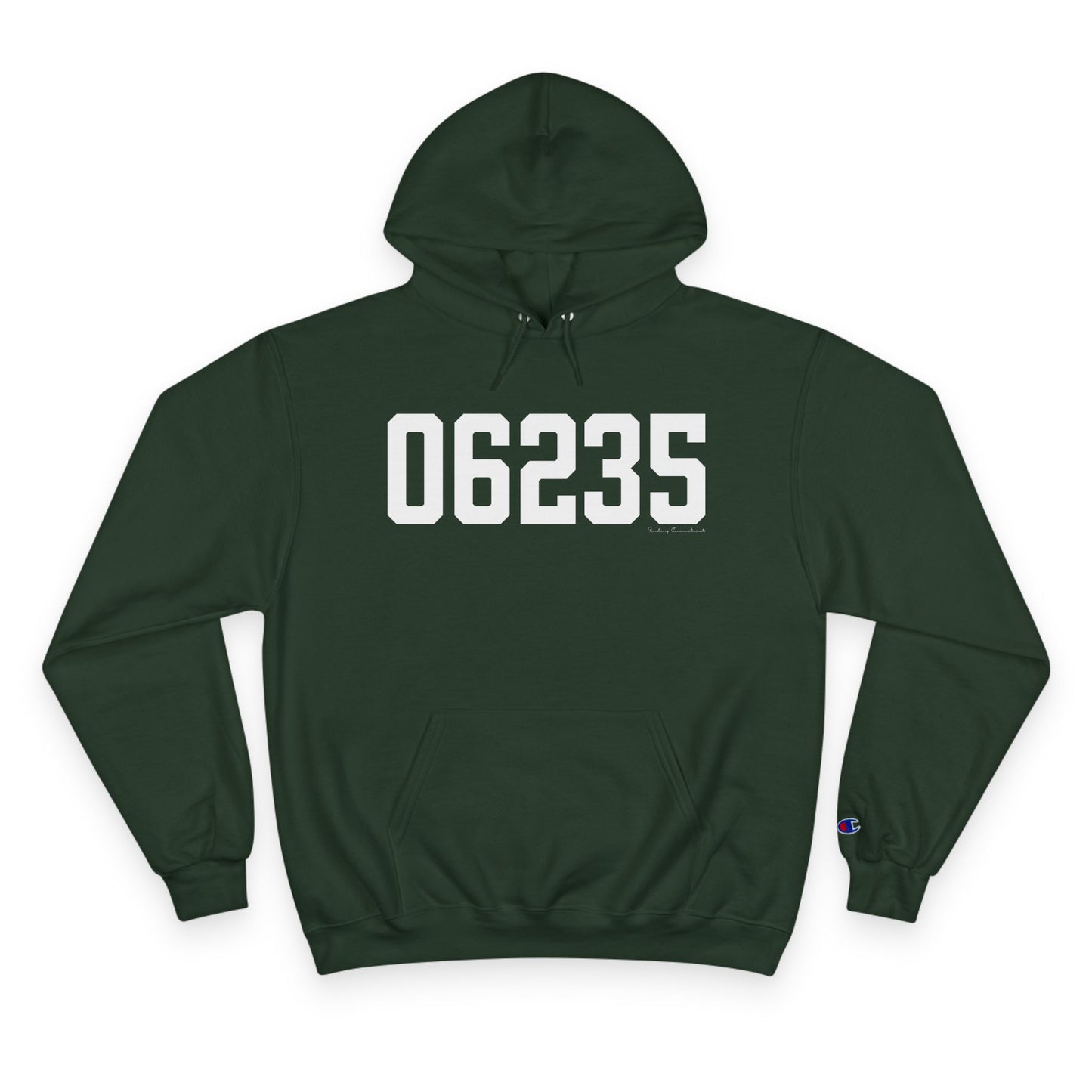 06235 Chaplin CT Zip Code Champion Hoodie