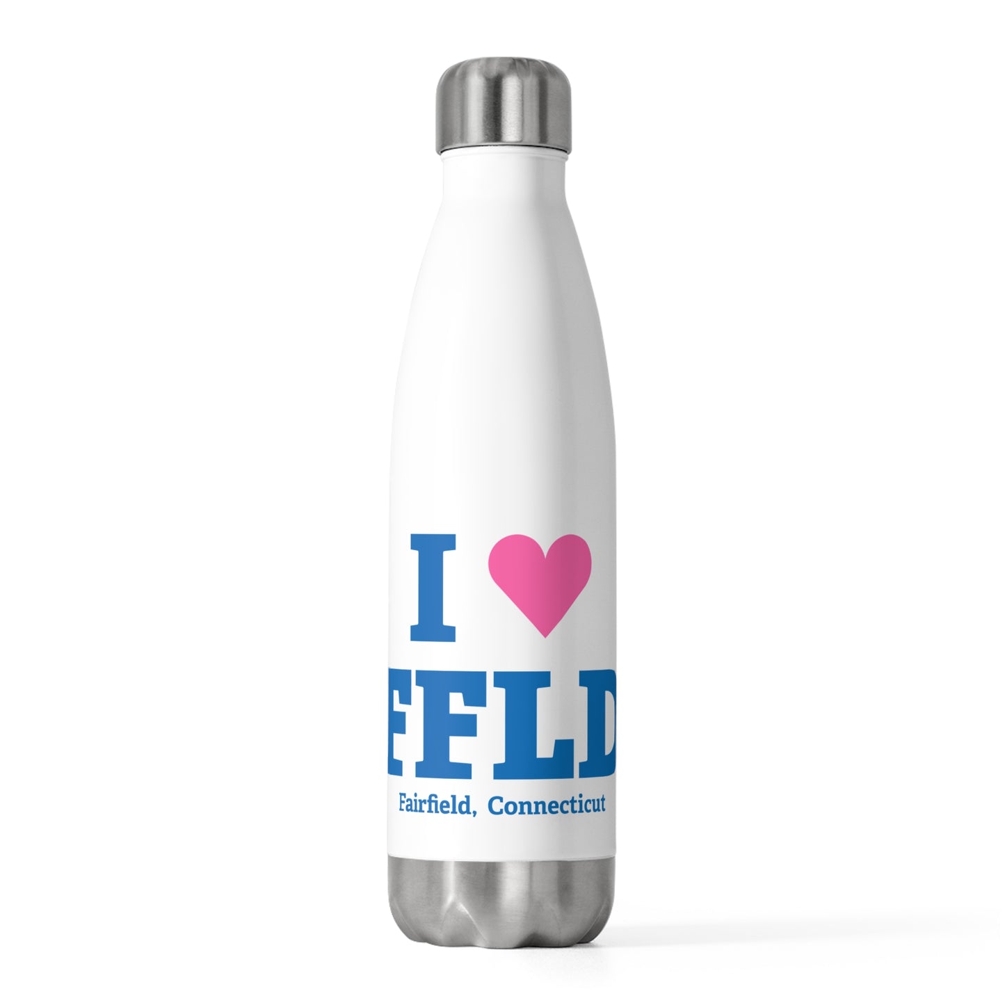 I Heart FFLD 20oz Insulated Bottle