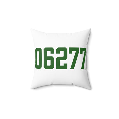 06277 Thompson Connecticut Zip Code Spun Polyester Square Pillow
