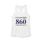 Stafford 860 Connecticut Women's Ideal Racerback Tank Top