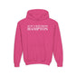 Just a kid from Hampton Youth Heavy Blend Hooded Sweatshirt