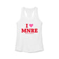 I Heart MNRE Women's Ideal Racerback Tank Top
