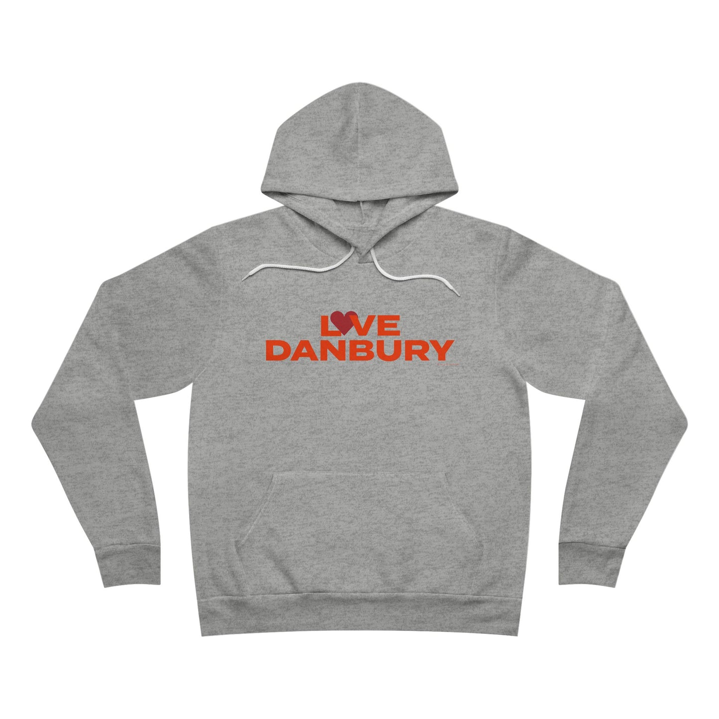 Love Danbury Unisex Sponge Fleece Pullover Hoodie