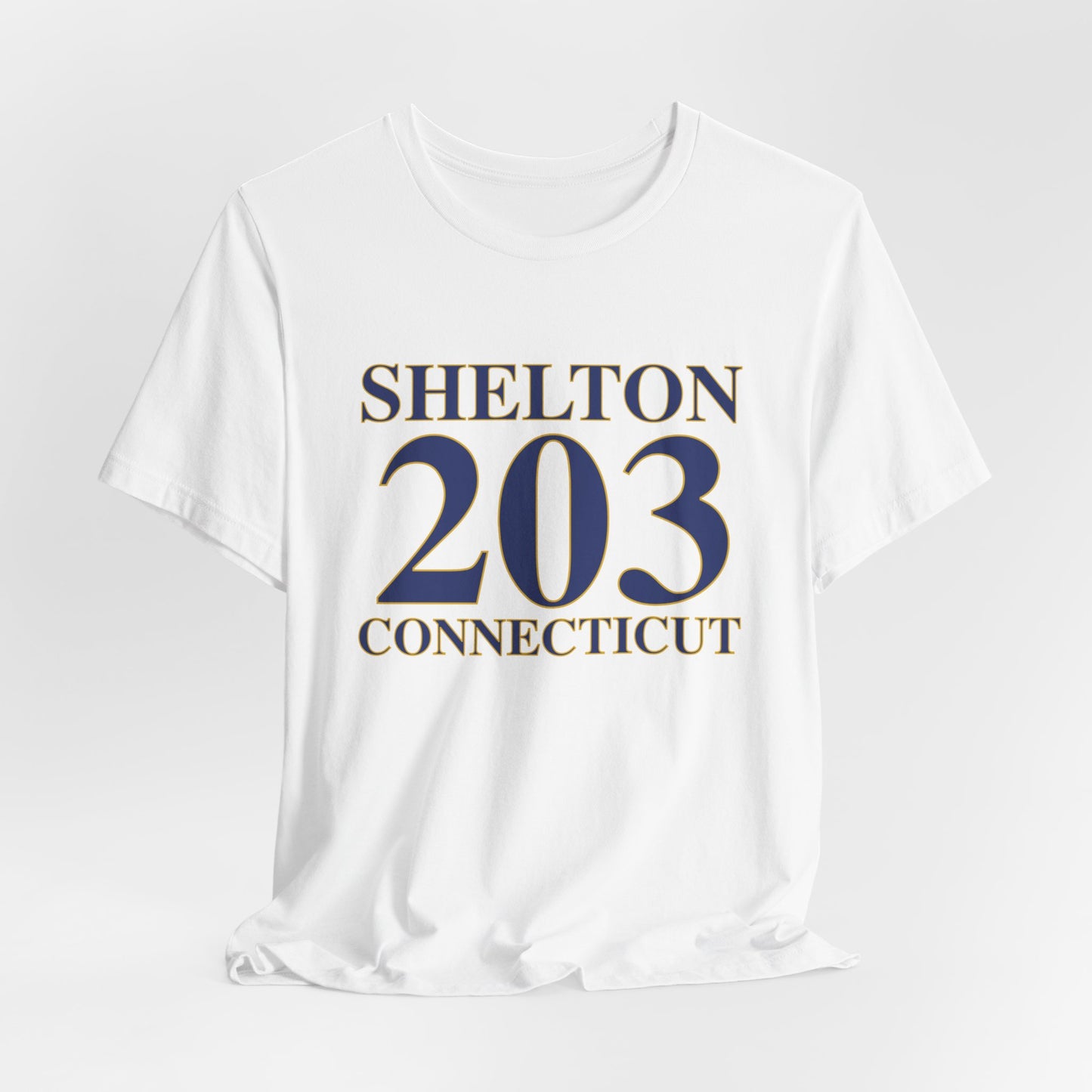 Shelton 203 Connecticut Unisex Jersey Short Sleeve Tee