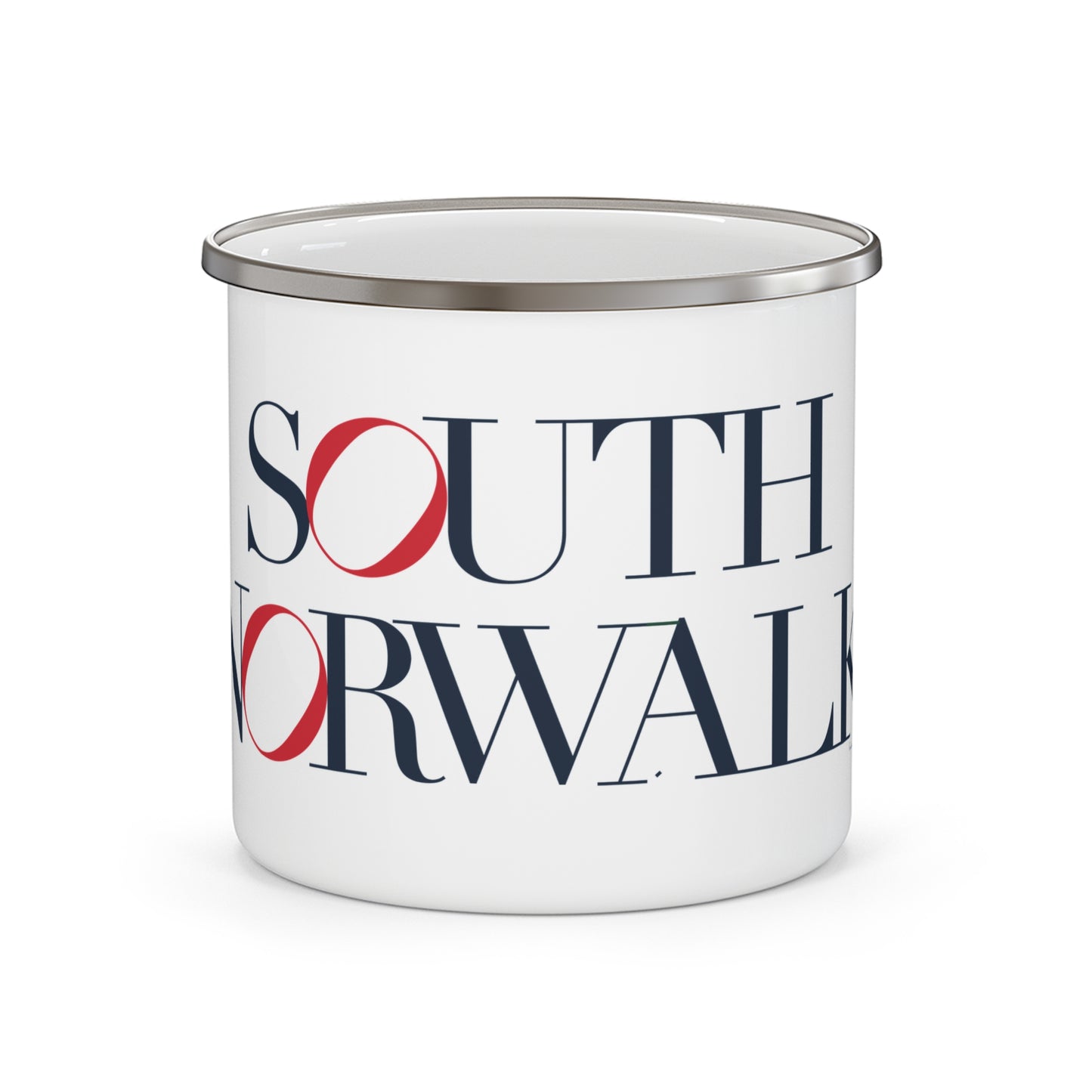 41 Tilt South Norwalk Enamel Camping Mug