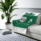 Vintage WCP Exit 65 Sign Sherpa Fleece Blanket