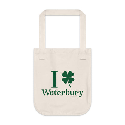 I Clover Waterbury Organic Canvas Tote Bag