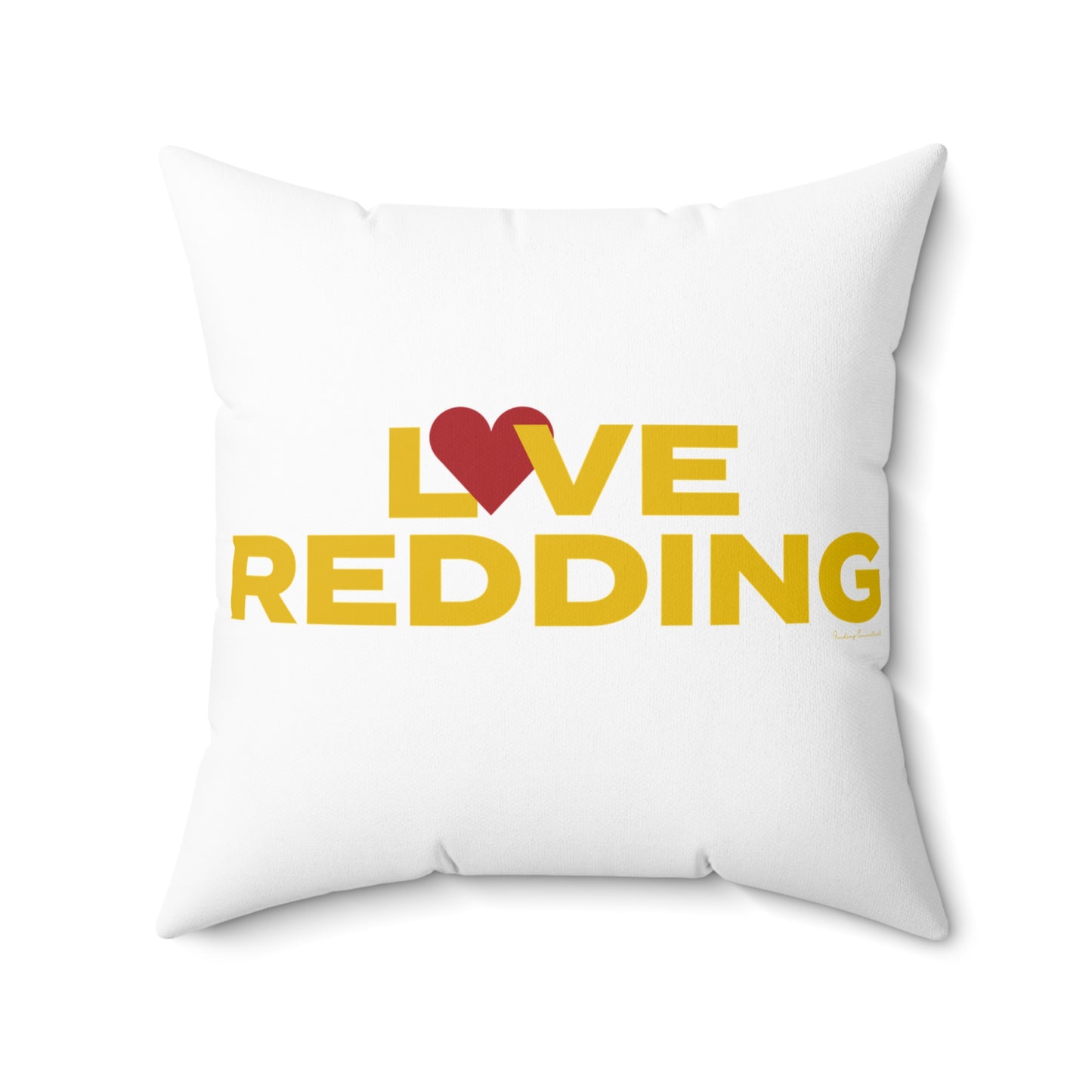 Love Redding Spun Polyester Square Pillow