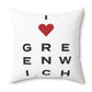 Greenwich Vision Spun Polyester Square Pillow