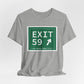 Vintage Exit 59 WCP Sign Unisex Jersey Short Sleeve T-Shirt