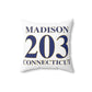 Madison 203 Connecticut Polyester Square Pillow