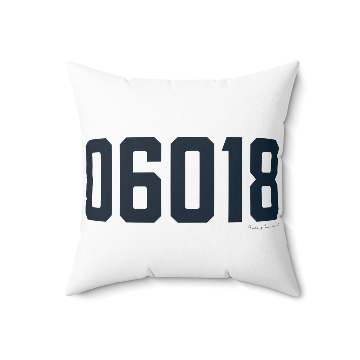 06018 Canaan Connecticut Zip Code Polyester Square Pillow