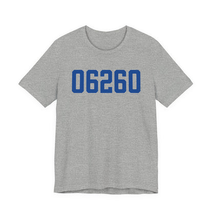 06260 Putnam Connecticut Zip Code Unisex Jersey Short Sleeve T-Shirt
