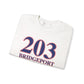 203 Bridgeport Red, White & Blue Unisex Heavy Blend™ Crewneck Sweatshirt