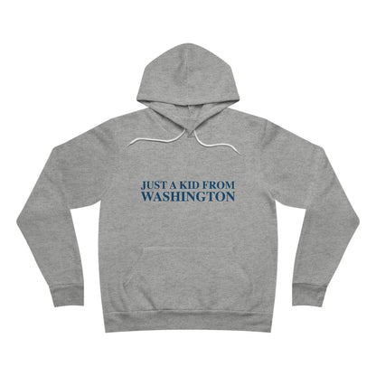 Just a kid from Washington Unisex Sponge Fleece Pullover Hoodie
