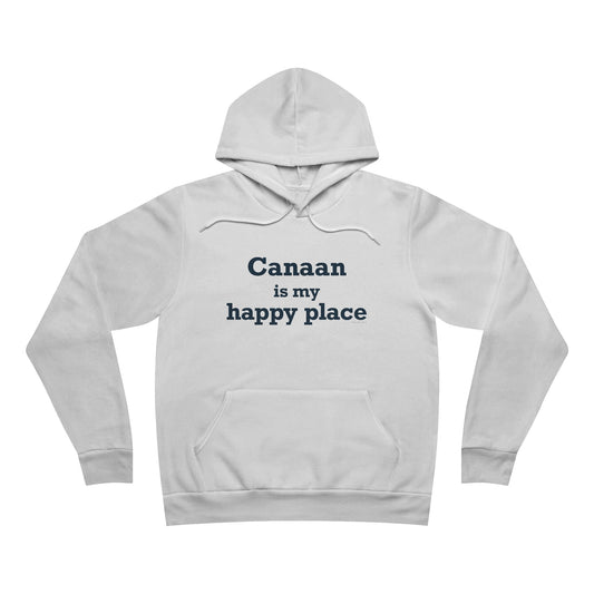Canaan is my Happy Place Unisex Sponge Fleece Pullover Hoodie