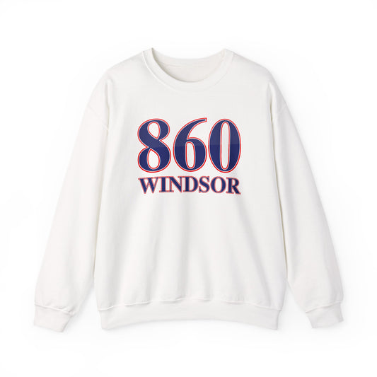 860 Windsor Red White & Blue Unisex Heavy Blend™ Crewneck Sweatshirt
