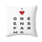 Greens Farms Vision Spun Polyester Square Pillow