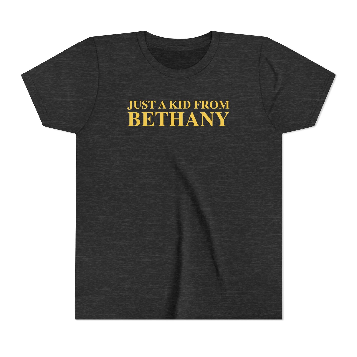 Just a kid from Bethany Youth Short Sleeve T-Shirt
