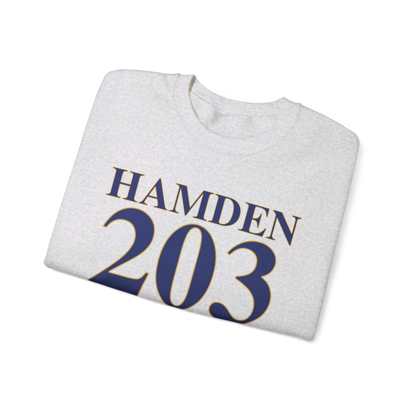 Hamden 203 Connecticut Unisex Heavy Blend™ Crewneck Sweatshirt