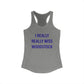 I Really Really Miss Woodstock Women's Ideal Racerback Tank Top