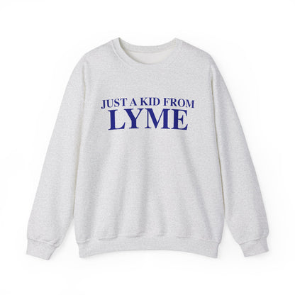 Just a kid from Lyme Unisex Heavy Blend™ Crewneck Sweatshirt