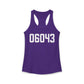 06043 Bolton CT Zip Code Women's Ideal Racerback Tank Top