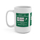 Vintage Merritt Parkway Exit 52 Sign Mug 15oz