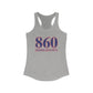 860 Middletown Red White & Blue Women's Ideal Racerback Tank Top