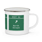 Vintage Merritt Parkway Exit 31 Sign Enamel Camping Mug